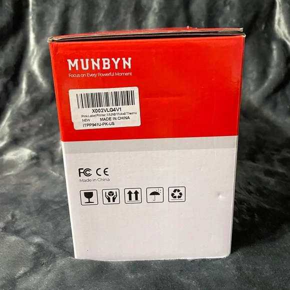 Pink-Munbyn 4x6 Thermal Label Printer-NWT💗 - Picture 7 of 10